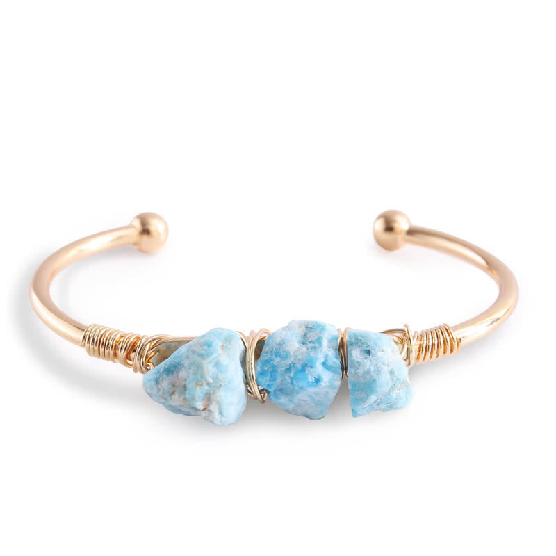 Olivenorma  Vintage Raw Crystal Gemstone Bracelet - image 9
