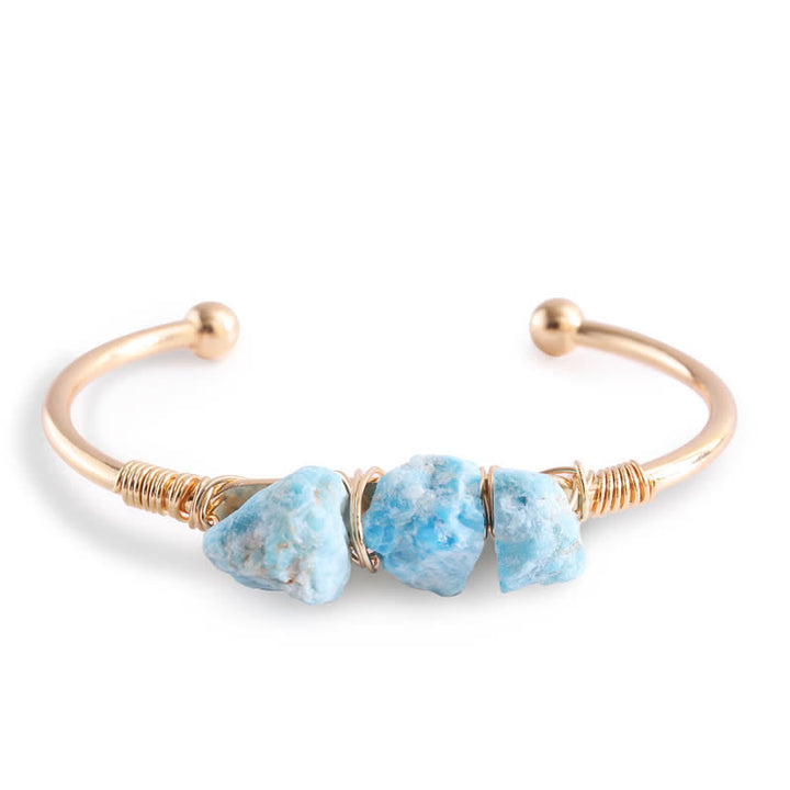 Olivenorma  Vintage Raw Crystal Gemstone Bracelet - image 9