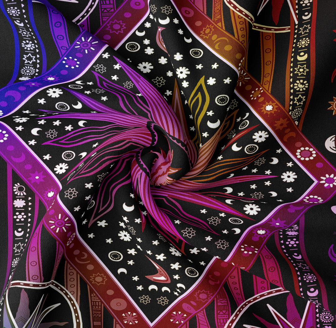 Olivenorma Sun Rays Moon Bohemia Tapestry - image 20