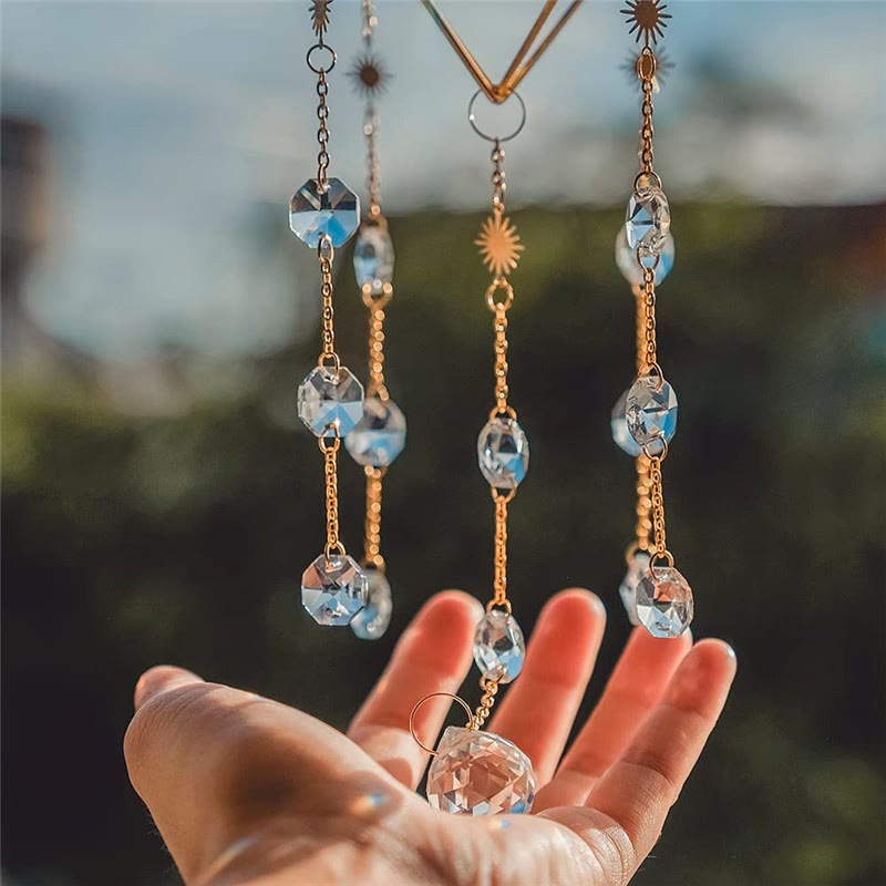 Olivenorma Crystal Suncatcher Wind Chime - image 2