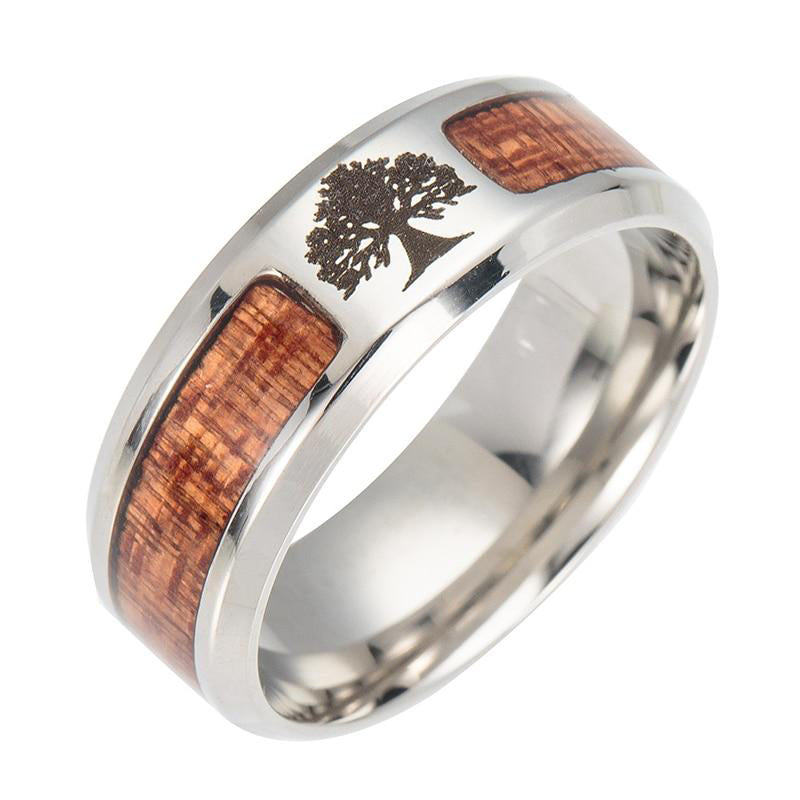 Yggdrasil ring - stainless steel - Tree Of Life - 13 - image 0