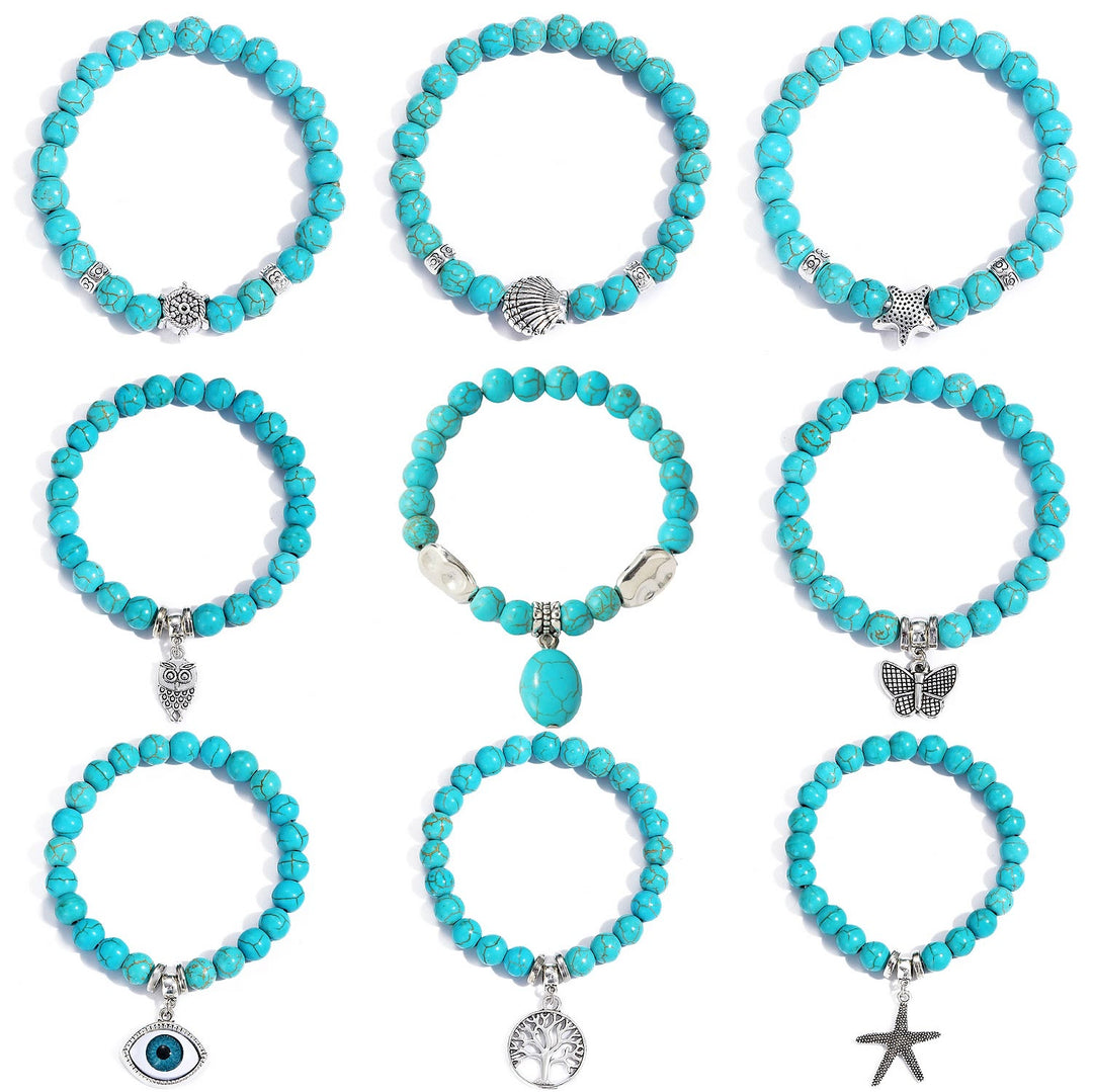 Olivenorma "Eternal Protection" Evil Eye Turquoise Bracelet - image 5
