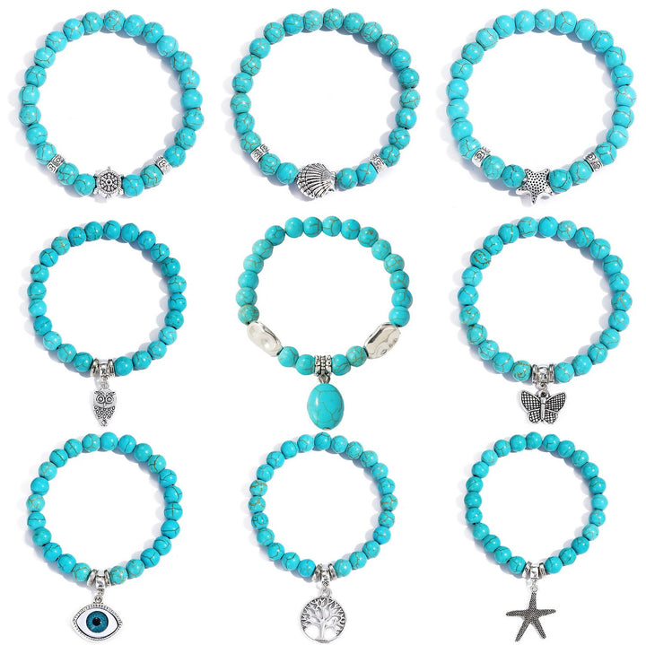 Olivenorma "Eternal Protection" Evil Eye Turquoise Bracelet - image 5