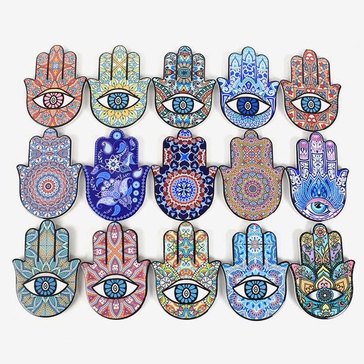 Olivenorma Hamsa Evil Eye Jewelry Tray Plate Coaster - image 32