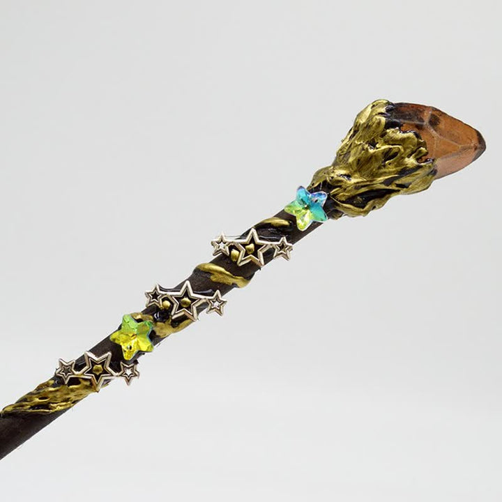 Olivenorma Moon Sun Star Fairy Crystal Wands - Smoky Quartz - image 11