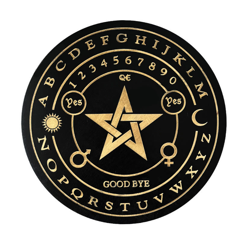 Olivenorma The Wooden Divination Pendulum Game Tarot Card - Black - Pentagram #2 - image 11