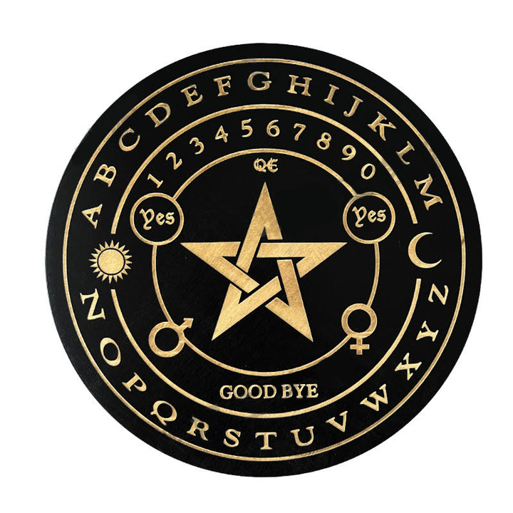Olivenorma The Wooden Divination Pendulum Game Tarot Card - Black - Pentagram #2 - image 11