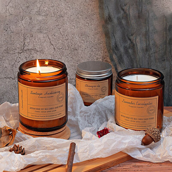Olivenorma Smokeless Scented Home Glass Cups Candle - image 0