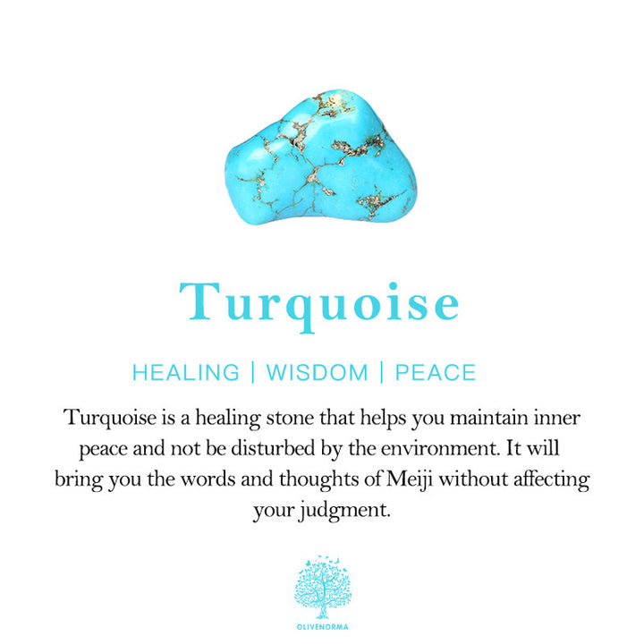 Romantic Turquoise Goddess Wrap Bracelet - image 4