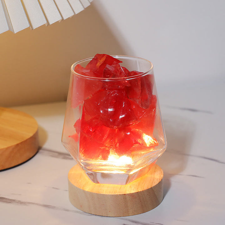 Olivenorma Indoor Crystal Aromatherapy Stone Lampz - Garnet - Shangri-la - image 3