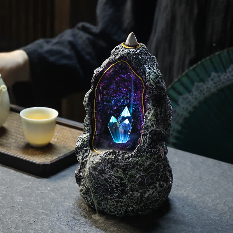 Olivenorma Fancy Crystal Hole Incense Burner Decoration - image 2