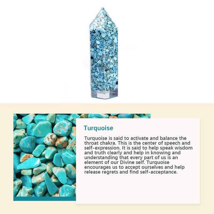 Natural Crystal Chakra Protection Decoration - image 7