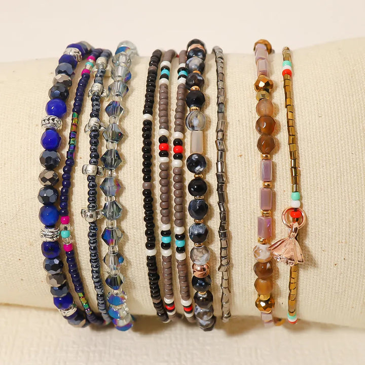 Olivenorma Round Beaded Vacation Bohemian Bracelets - image 17