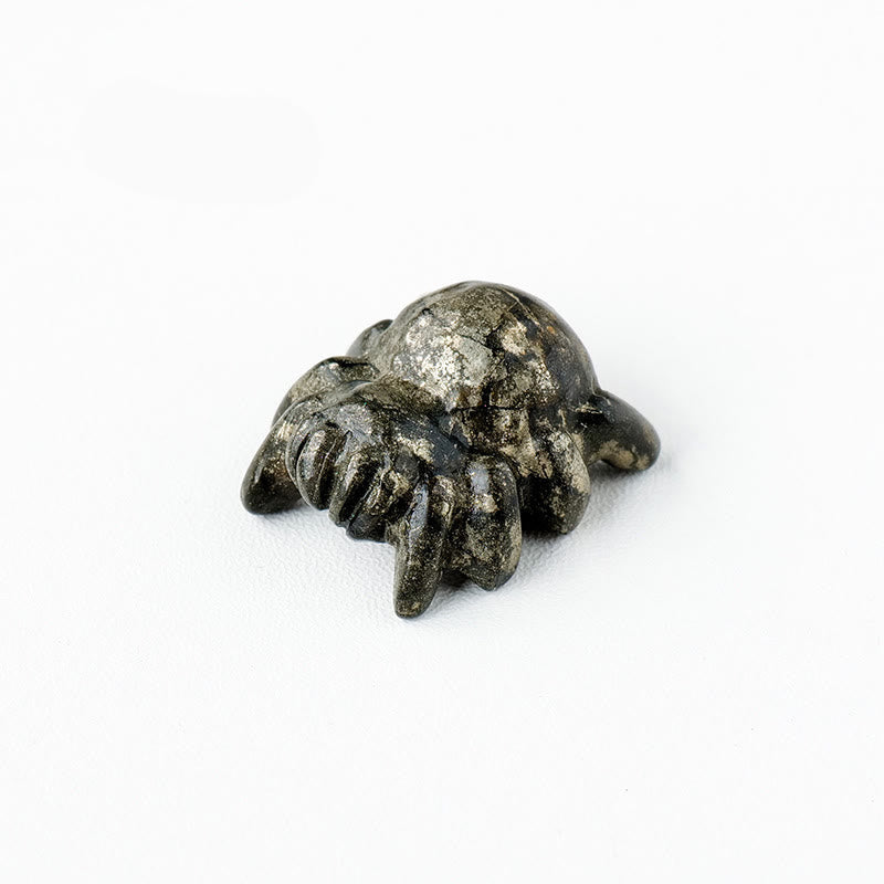 Olivenorma Natural Crystal Spider Carving Gemstone Decoration - image 17