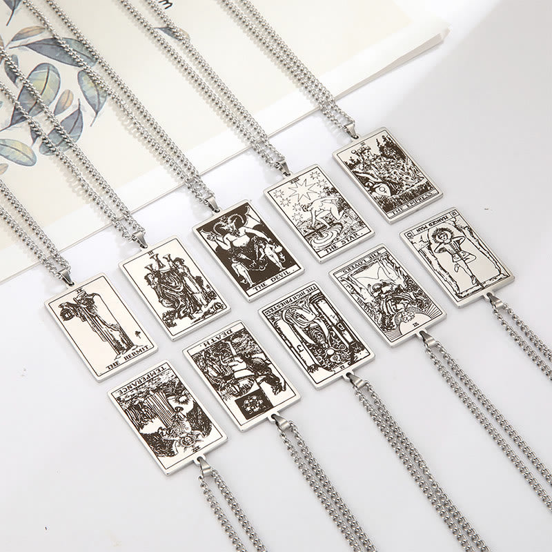Olivenorma Stainless Steel Tarot Necklaces - image 11