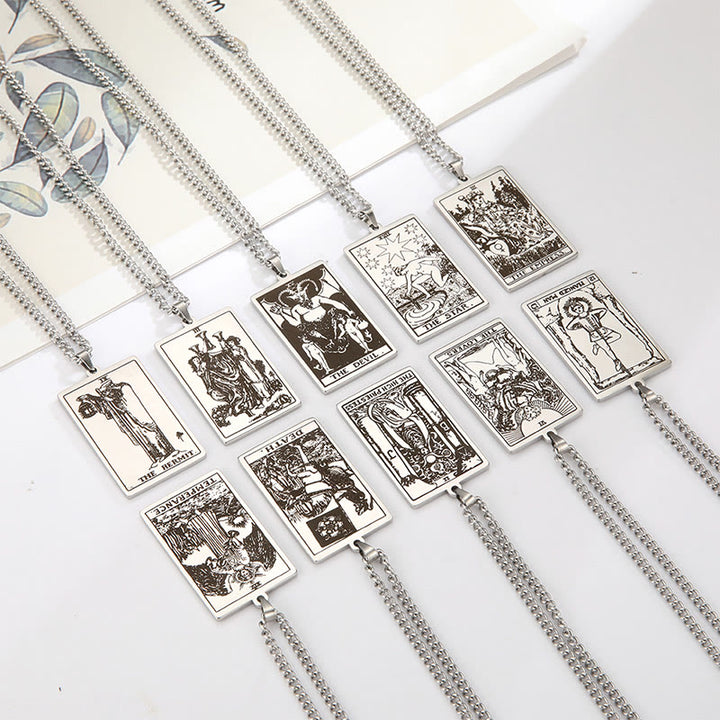 Olivenorma Stainless Steel Tarot Necklaces - image 11