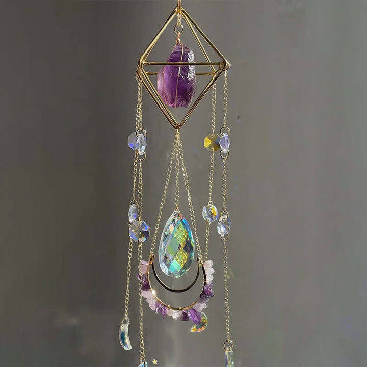 Olivenorma Rainbow Maker Crystal Suncatcher Gemstone Ornament - image 4
