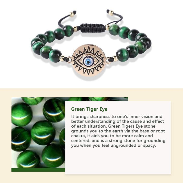 Tiger Eye Evil Eye Protection Bracelet - image 13