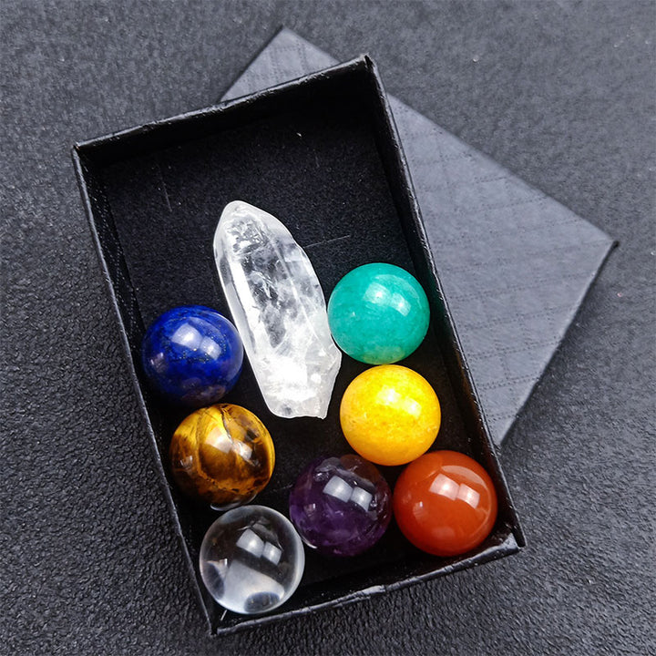 Chakra Rainbow Ball Crystal Set - image 1