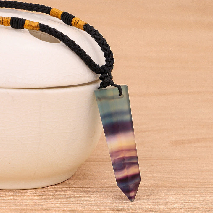Olivenorma Fluorite Alleviate Anxiety Necklace - image 4