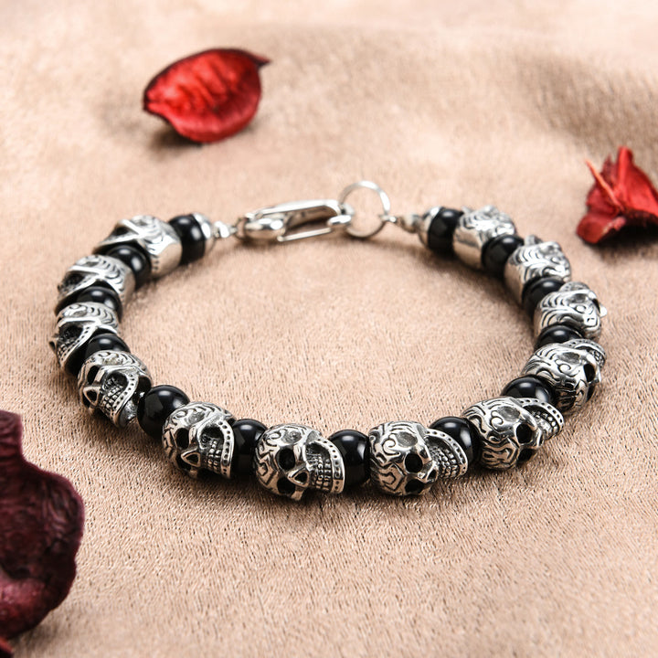 Olivenorma Natural Tiger Eye Handmade Stainless Steel Bracelet - image 29