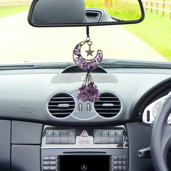 Olivenorma Moon And Star Chakra Crystal Wind Chime - image 10