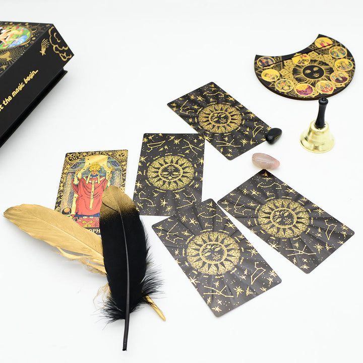 Olivenorma Full Kit Gold Foil Divination Box Set Tarot Deck Cards - image 5