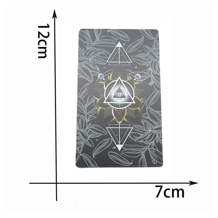 Olivenorma Black Triangle Evil Eye Tarot Deck Cards - image 10