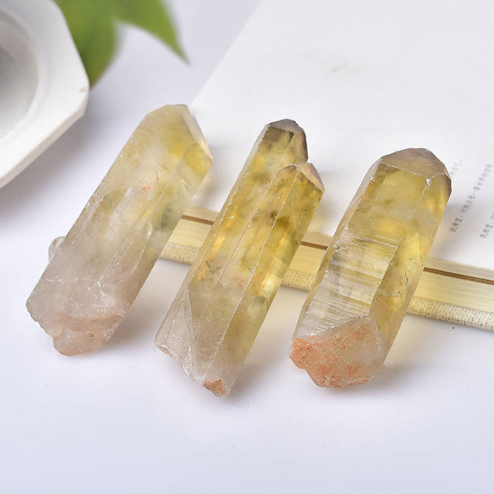 Olivenorma Citrine Rough Stone Crystal Wands - 40-60g - image 0