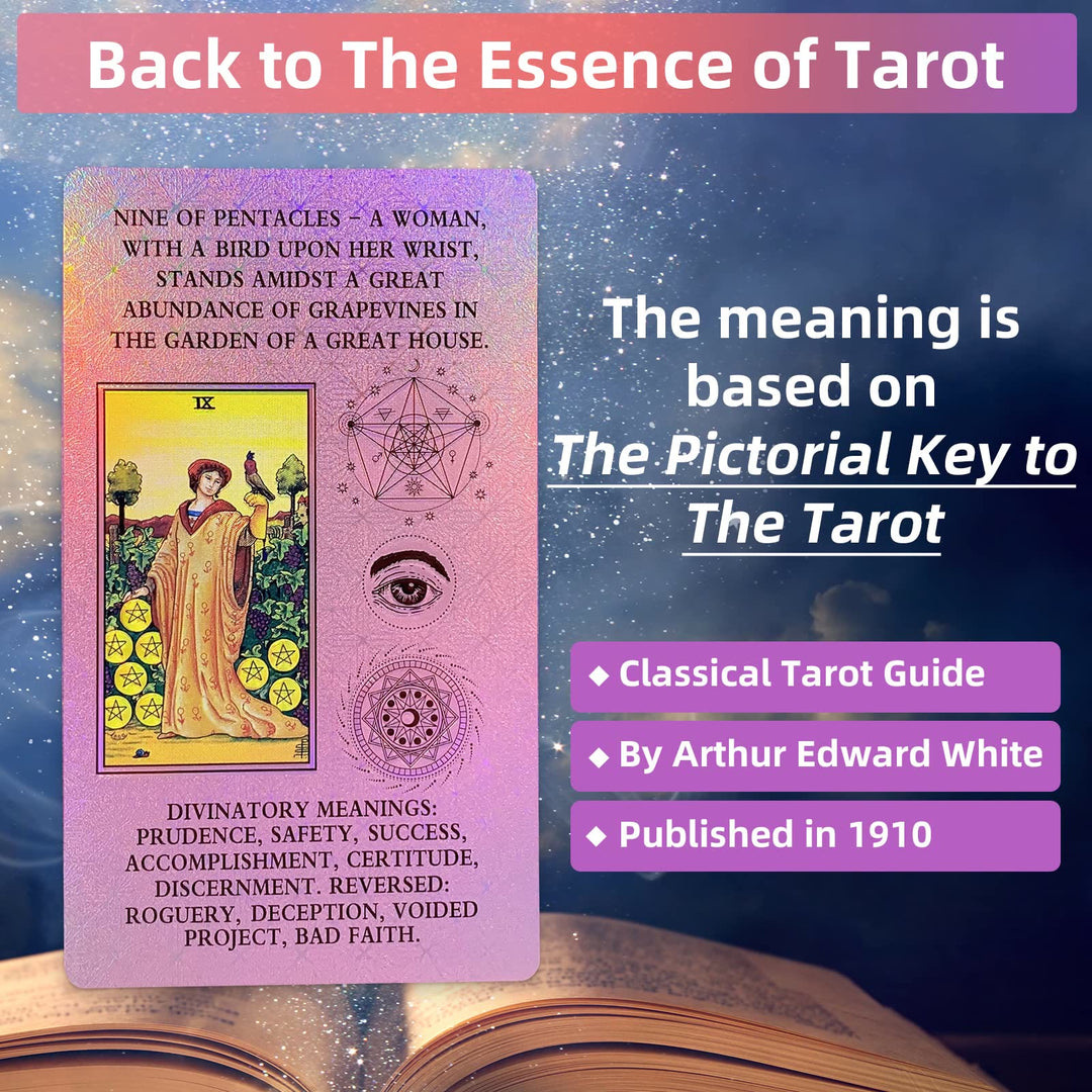 Olivenorma Evil Eye - Pink Eyes Tarot Deck Cards - image 3