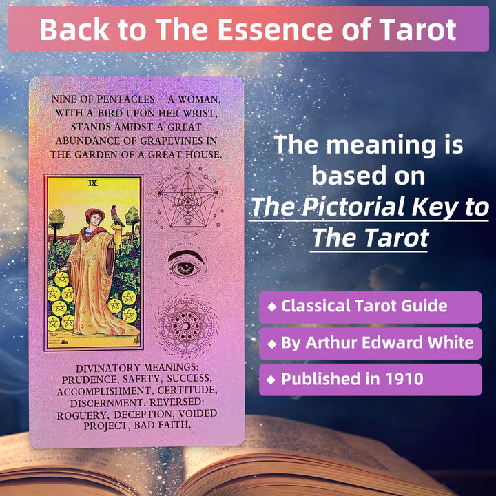 Olivenorma Evil Eye - Pink Eyes Tarot Deck Cards - image 3