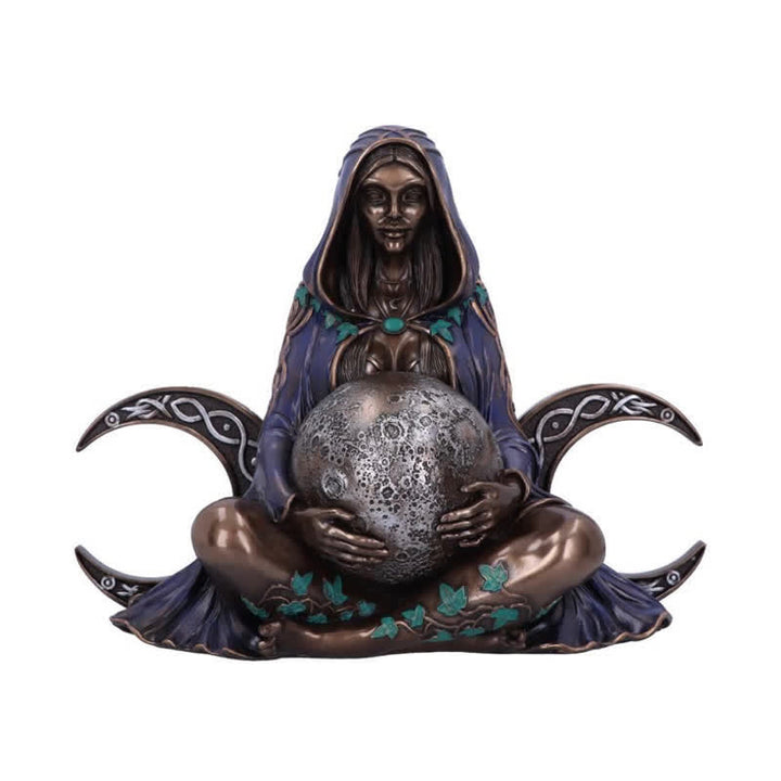  Olivenorma Triple Moon Goddess Statue Decoration - image 4
