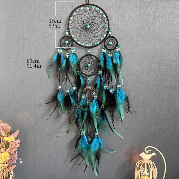 Olivenorma Turquoise Chakra Tree of Life Dream Catcher - image 5