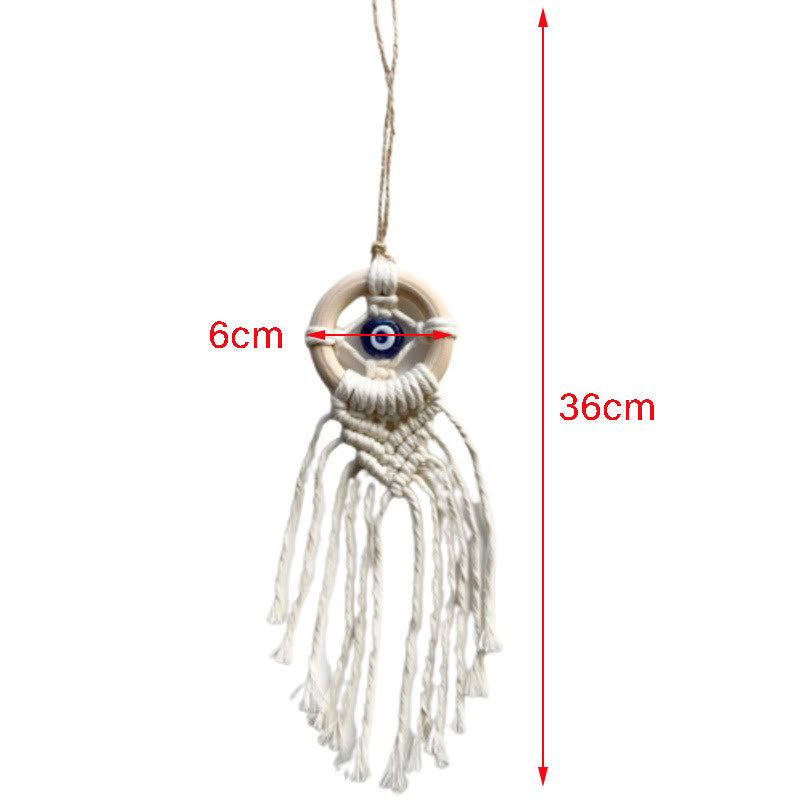Olivenorma Handmade Evil Eye Car Charms Handmade Ornament - Large:36cm*6cm - image 1