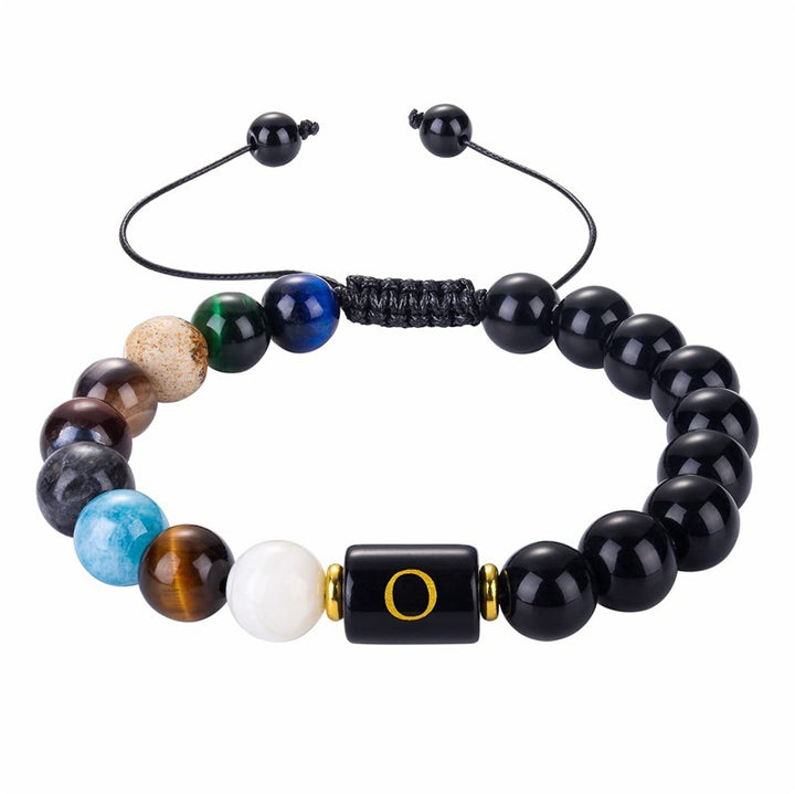 Olivenorma Cosmic Galaxy Protection Letter Bracelet - O - image 17