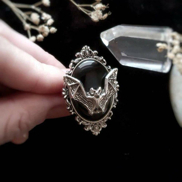 Olivenorma Bat Obsidian Necklace - image 7