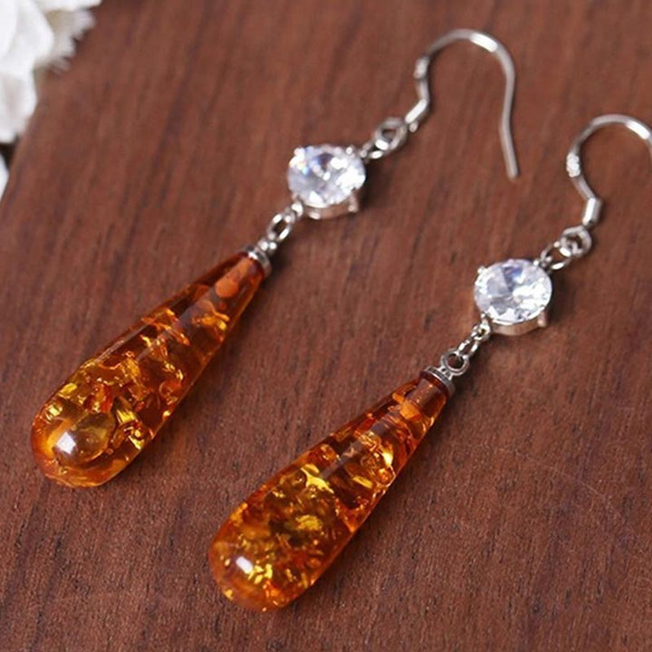 Olivenorma Amber Balance Earrings - image 2