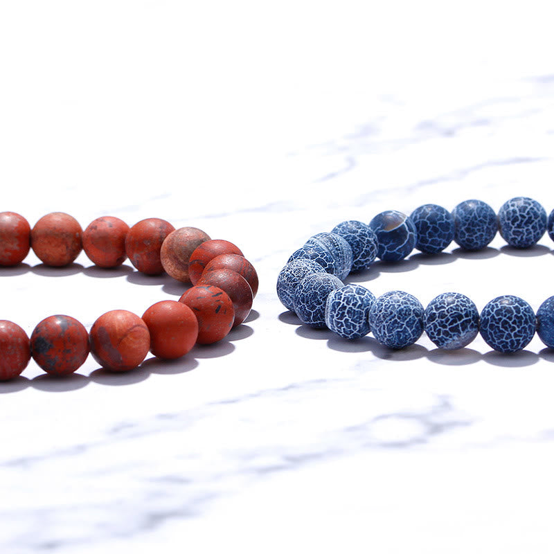 Olivenorma Natural Gemstone Best Friend Engraving Bracelet - image 10