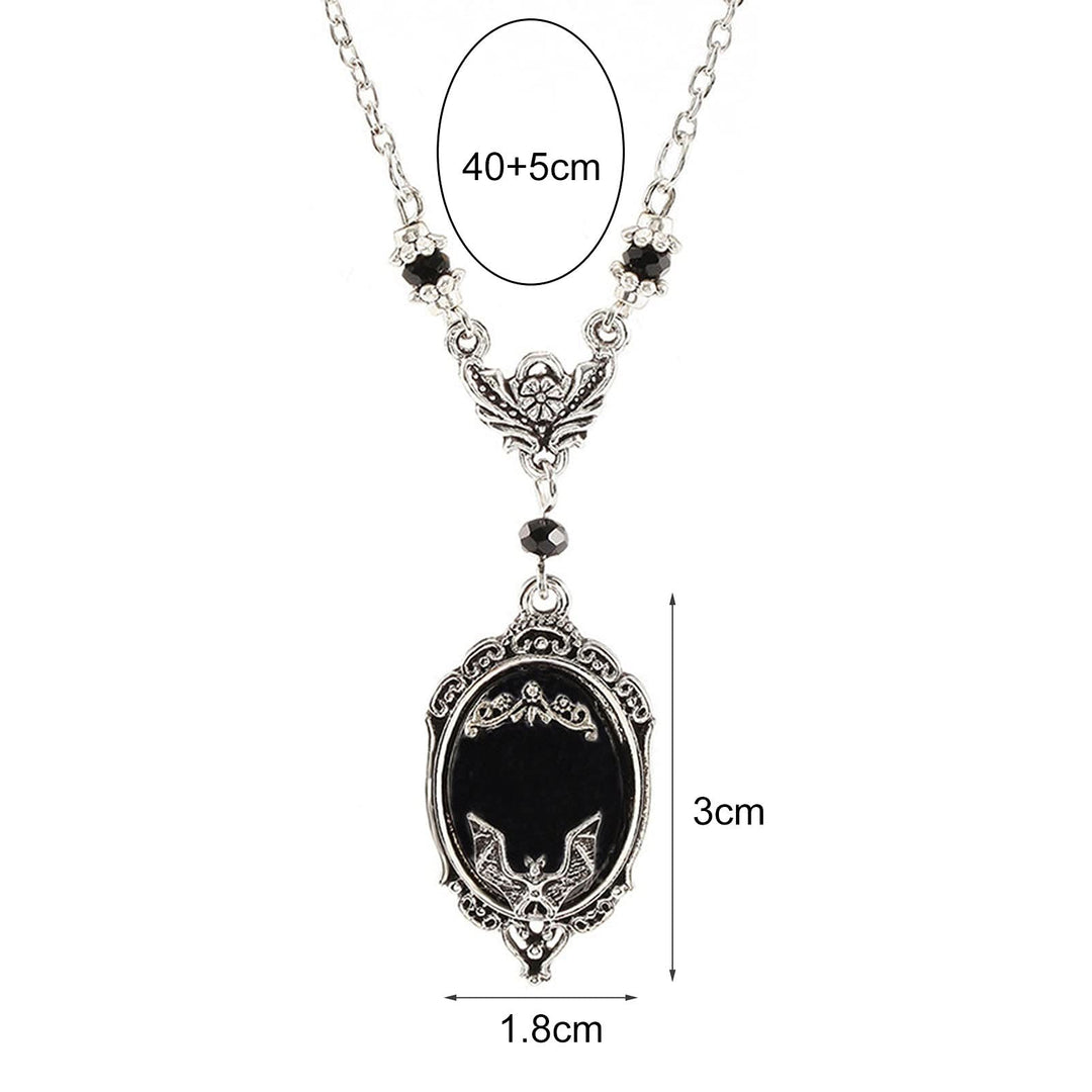 Olivenorma Bat Obsidian Necklace - image 4
