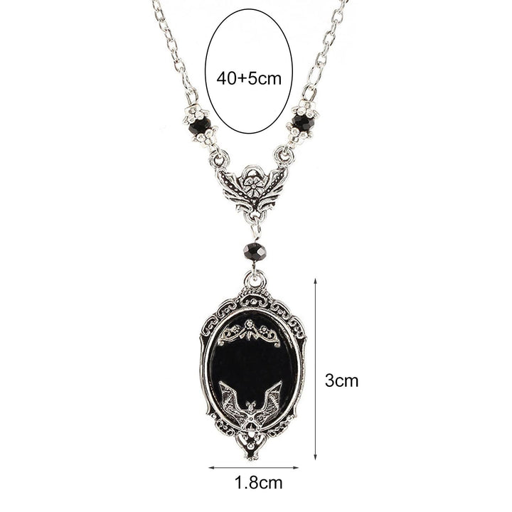 Olivenorma Bat Obsidian Necklace - image 4