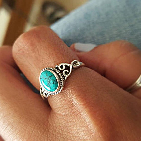 Olivenorma Green Turquoise Ring - 10 - image 0