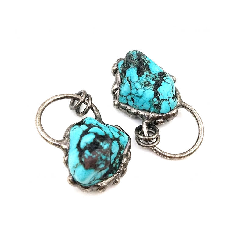 Olivenorma Natural Irregular Turquoise Necklace - image 4