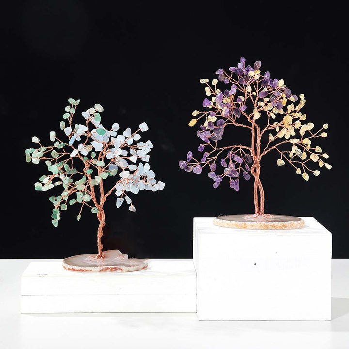 Olivenorma Natural Crystal Stone Feng Shui Tree - image 0