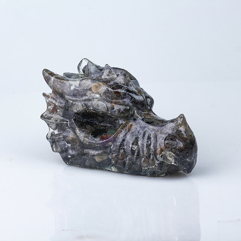 Olivenorma Crystal Epoxy Faucet 1kg Ornament Gemstone Decoration - Ghost Crystal - image 21