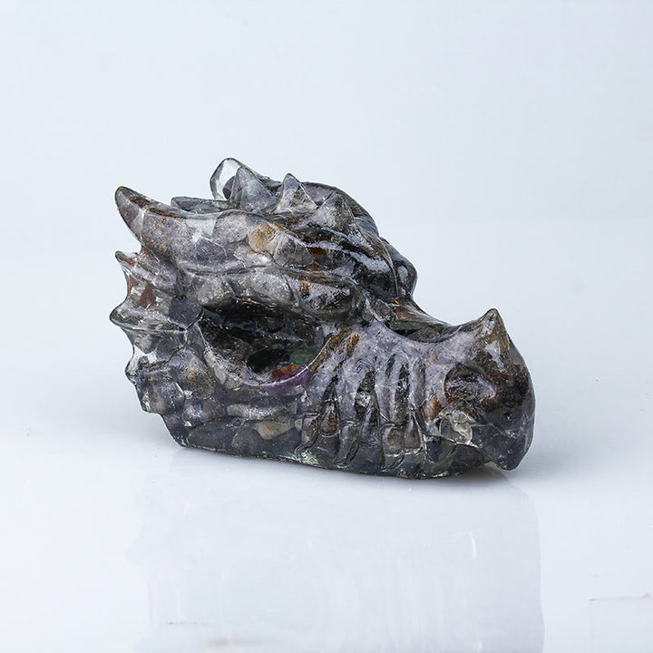 Olivenorma Crystal Epoxy Faucet 1kg Ornament Gemstone Decoration - Ghost Crystal - image 21