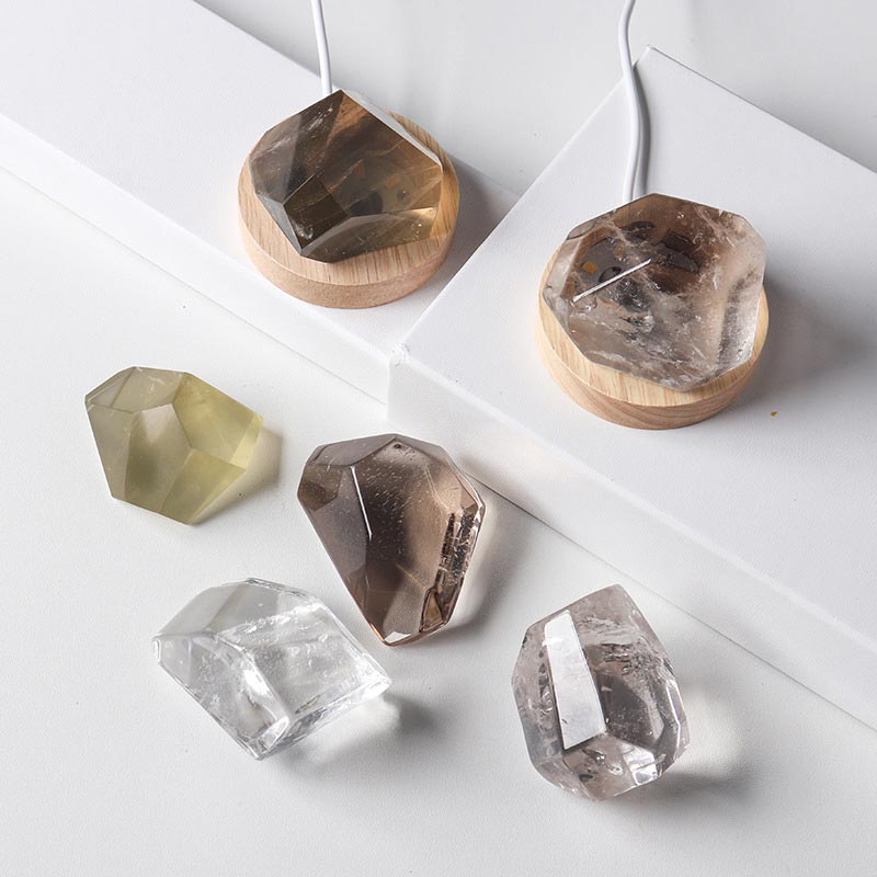 Olivenorma USB Natural Crystal Lamp - image 2