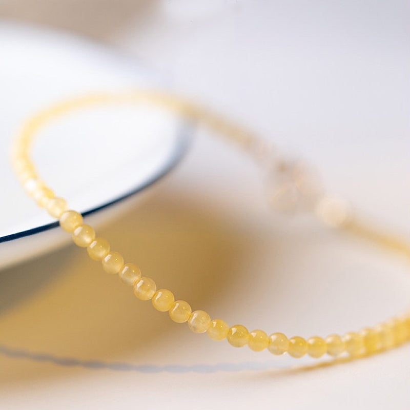 Rich Stone - Citrine Prosperity Gemstone Bracelet - image 5