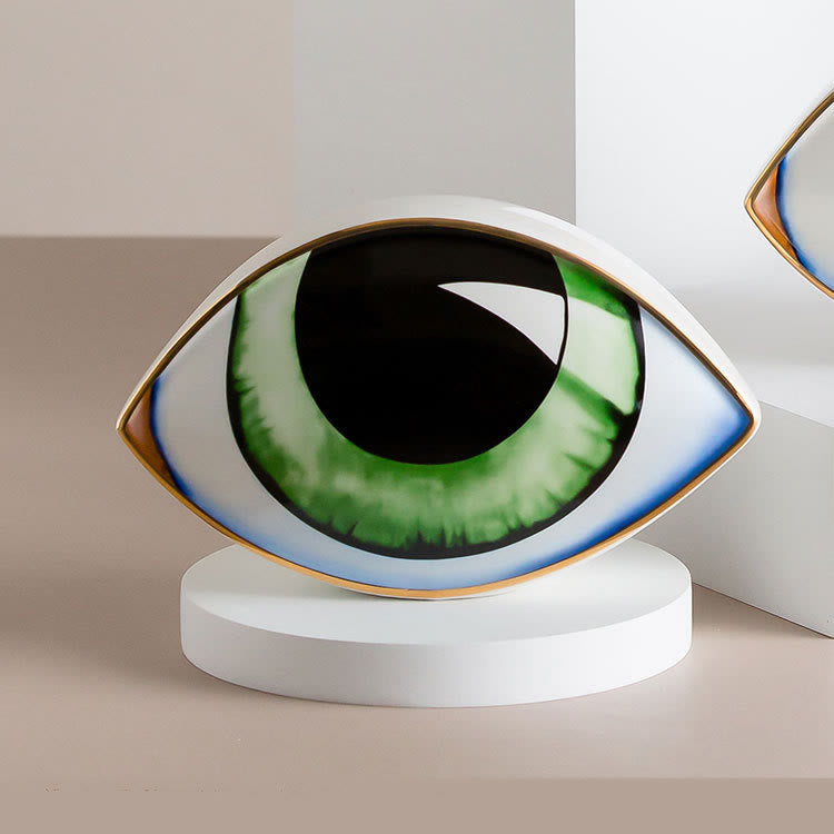 Olivenorma Big Evil Eye Ceramics Decoration - Evil Eye&Green - image 5