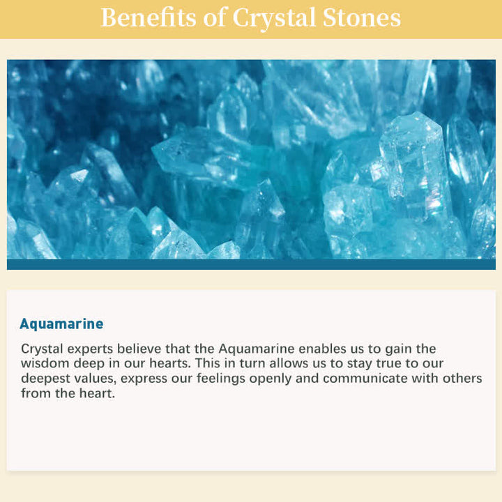 Olivenorma Natural Aquamarine Positive Ring - image 4