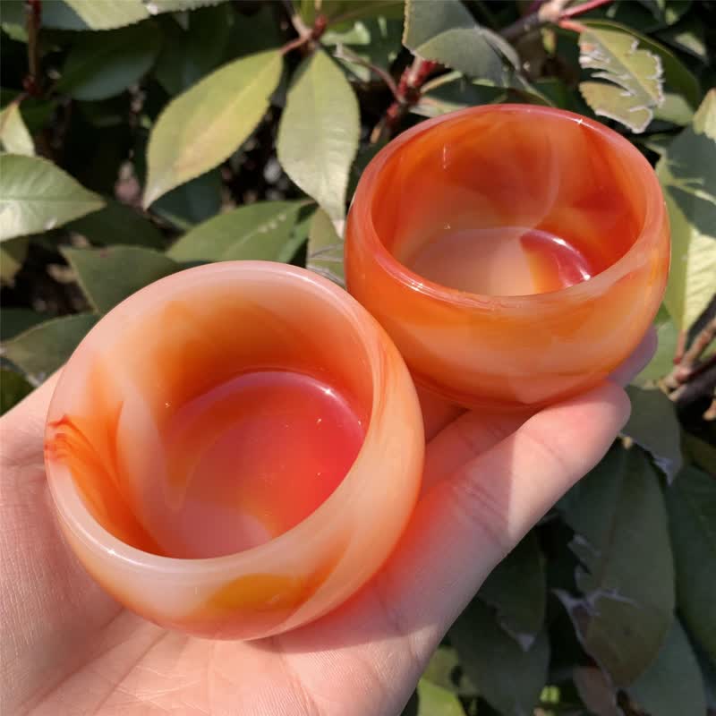 Olivenorma Carnelian Bowl Energy Crystal Decoration - image 7